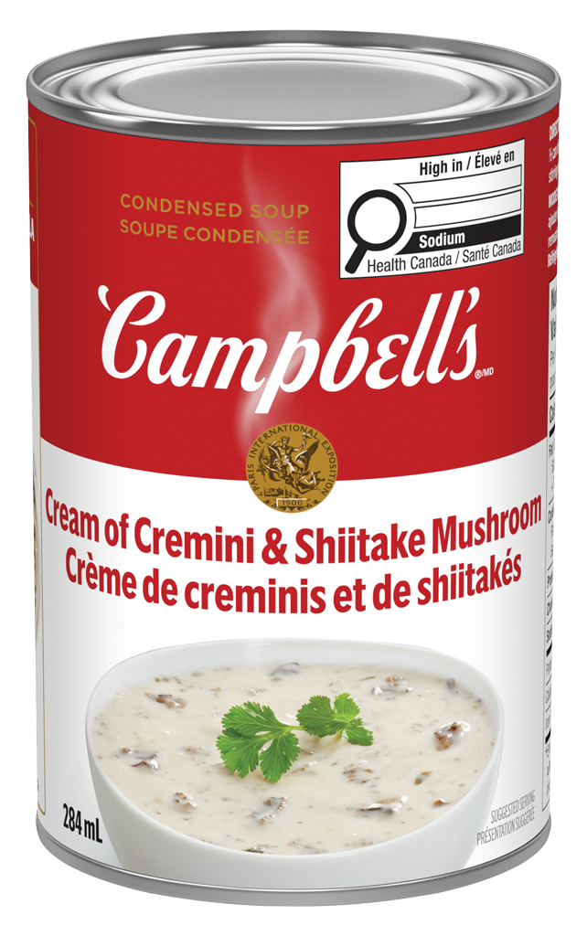 Campbell’s® Condensed Cream Of Cremini & Shiitake Mushroom