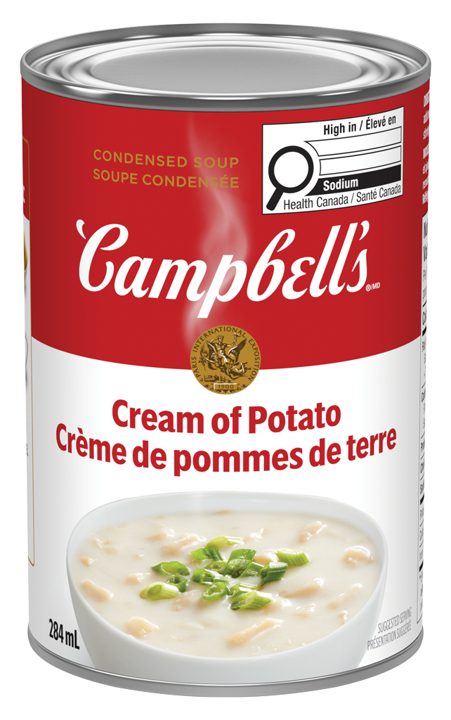 Campbell’s condensée, Crème de pommes de terre