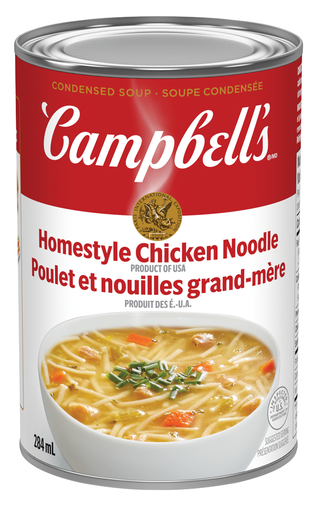 Campbell’s condensée, Poulet et nouilles grande-mère