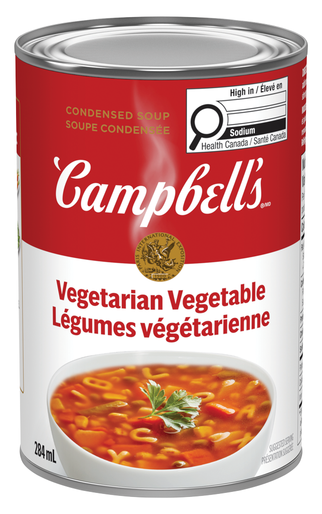 Campbell’s condensée, Légumes végétarienne