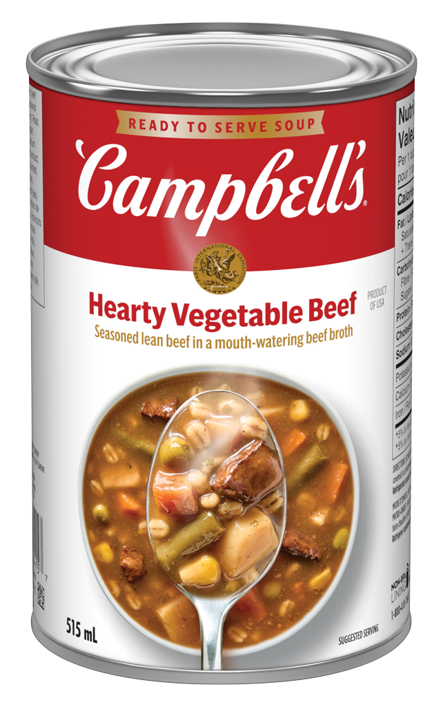 Campbell’s® Hearty Vegetable Beef (515 mL)