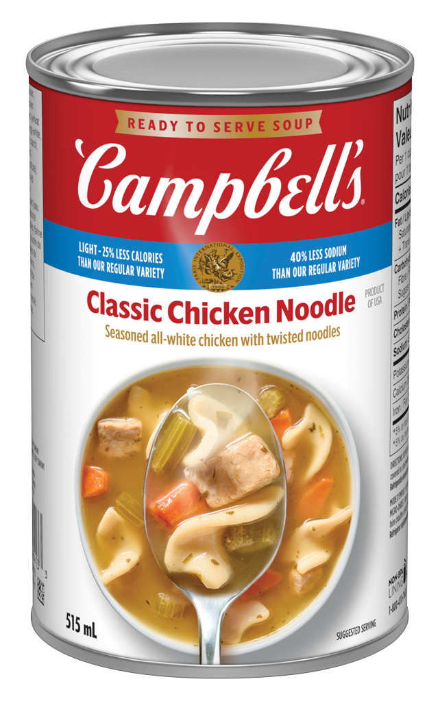 Campbell’s® Light Classic Chicken Noodle (515 mL)