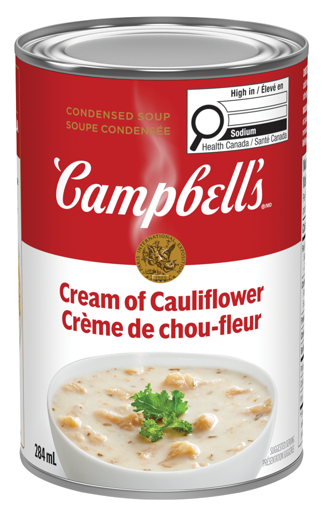 Campbell’s Condensed Cream of Cauliflower