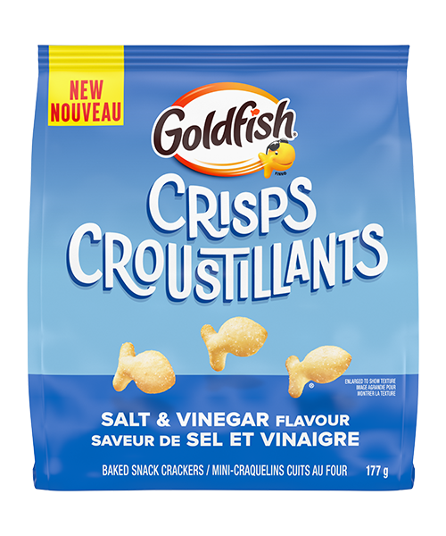 Goldfish Croustillants Saveur de Sel et Vinaigre