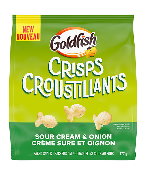 Goldfish Croustillants Crème Sure et Oignon