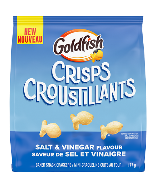 Goldfish Crisps Salt & Vinegar Flavour